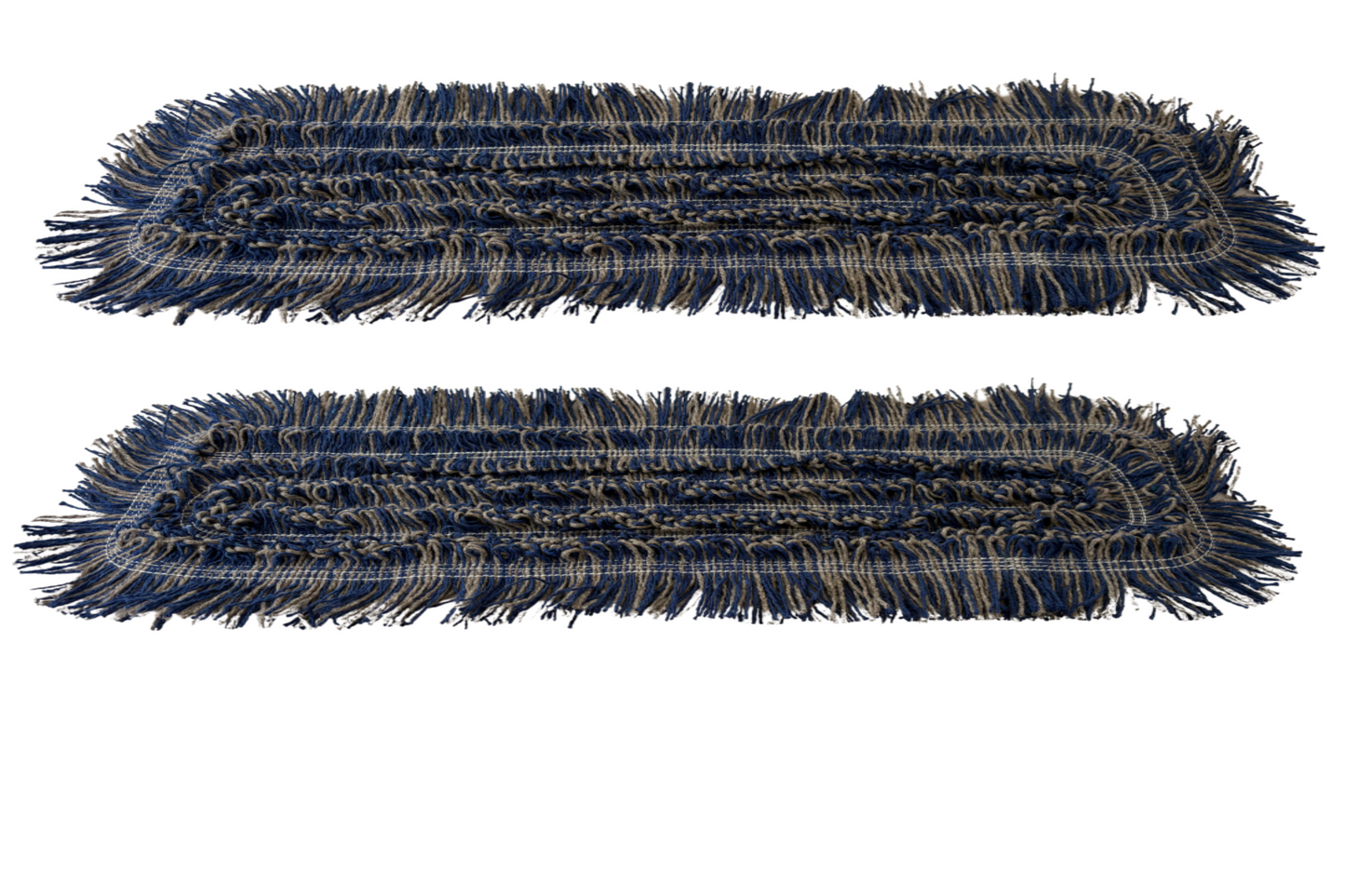 18″ Microfiber Dust Mop Pads (2 Pack) - FlexSweep