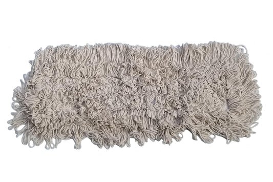 24” Closed Loop Cotton Dust Mop Heads (6 Pack) - FlexSweep