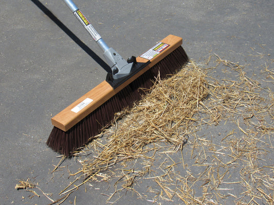 Stiff vs. Soft Bristle Push Brooms: Which One Do You Actually Need?