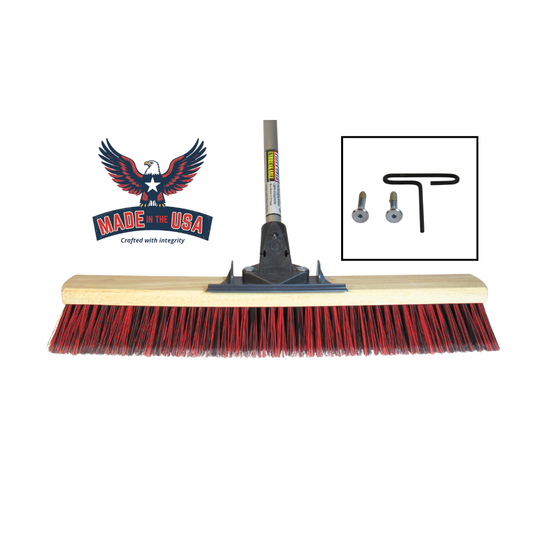 24″ Fine Push Broom