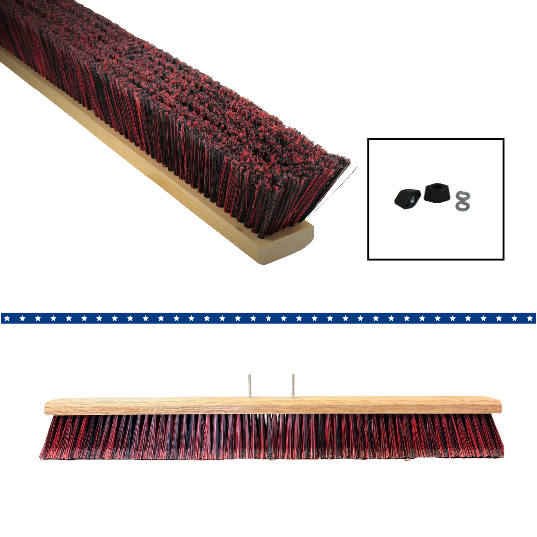 30″ Fine Broom Block - FlexSweep