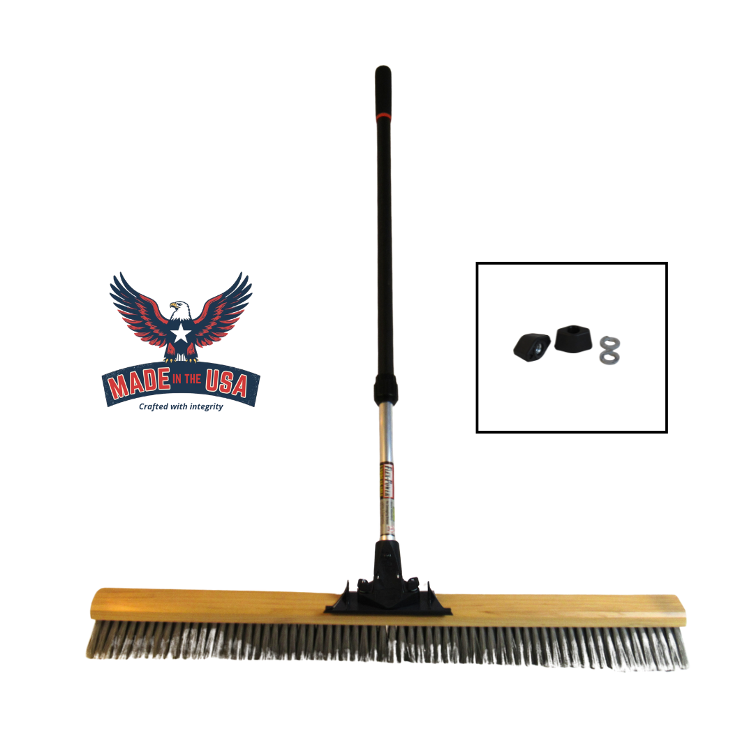 FlexSweep® 36" Push Broom | Commercial Grade | Telescopic Handle | 1 Each