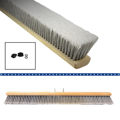 36″ Fine Broom Block - FlexSweep