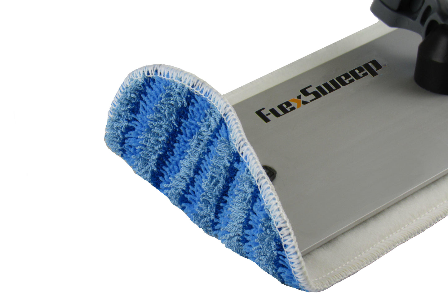 12″ Microfiber Flat Mop Pads (4 Pack) - FlexSweep