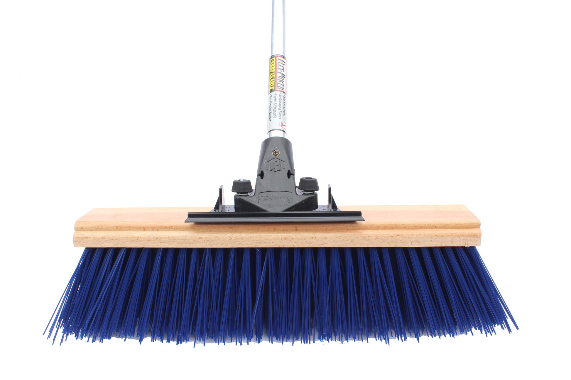 18″ Little Mama Extra Coarse Push Broom (6 Pack) - FlexSweep