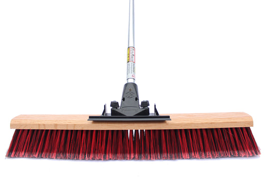 24″ Fine Push Broom (6 Pack) - FlexSweep