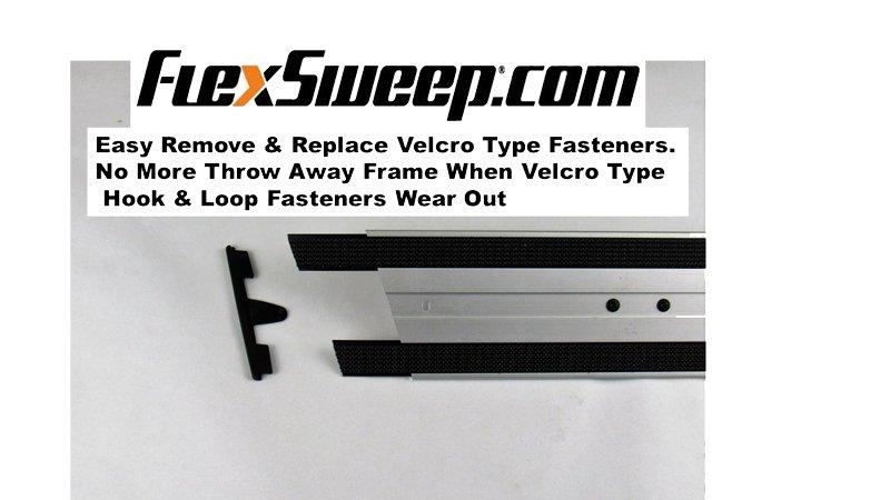 24″ Microfiber Flat Mop Frame (4 Pack) - FlexSweep