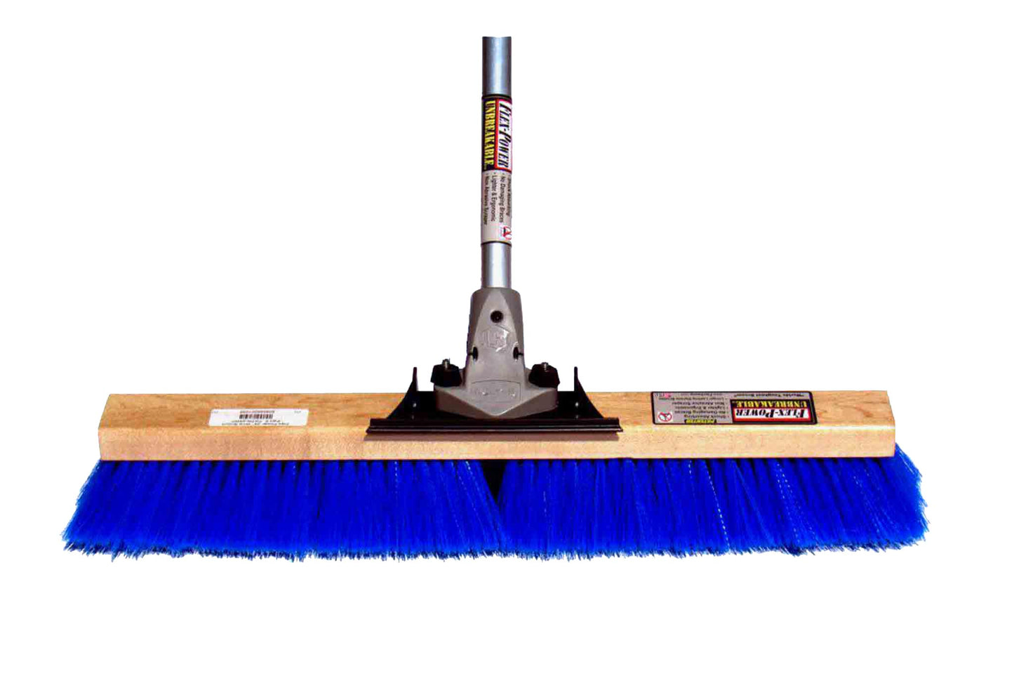 24″ Wire Center with Medium Bristle Push Broom (6 Pack) - FlexSweep