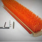 30″ Coarse Safety Orange Broom Block (4 Pack) - FlexSweep