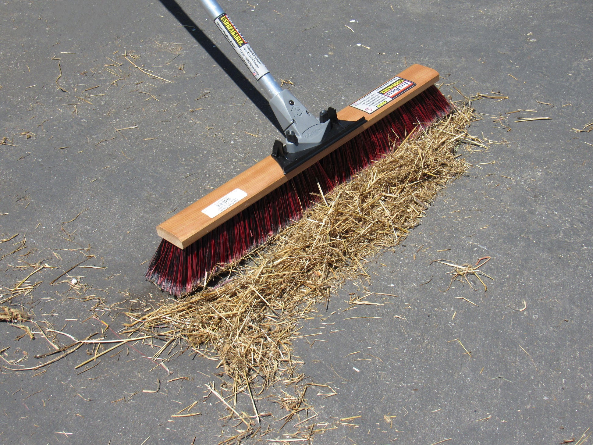30" Fine Push Broom (6 Pack) - FlexSweep