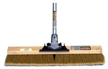 30″ Medium Push Broom (6 Pack) - FlexSweep