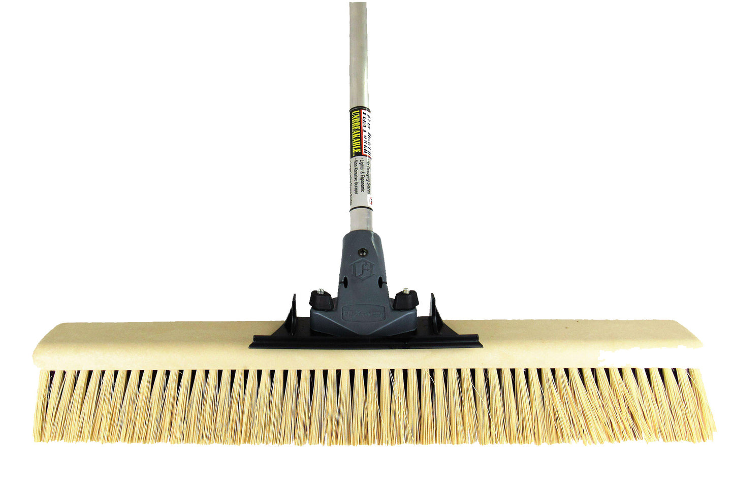 Food Industry Compliant 24″ Medium Foam Push Broom (6 Pack) - FlexSweep