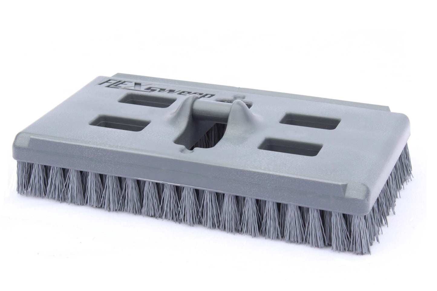 No-Flip Tech Abrasive Swivel Scrub Brush (4 Pack) - FlexSweep